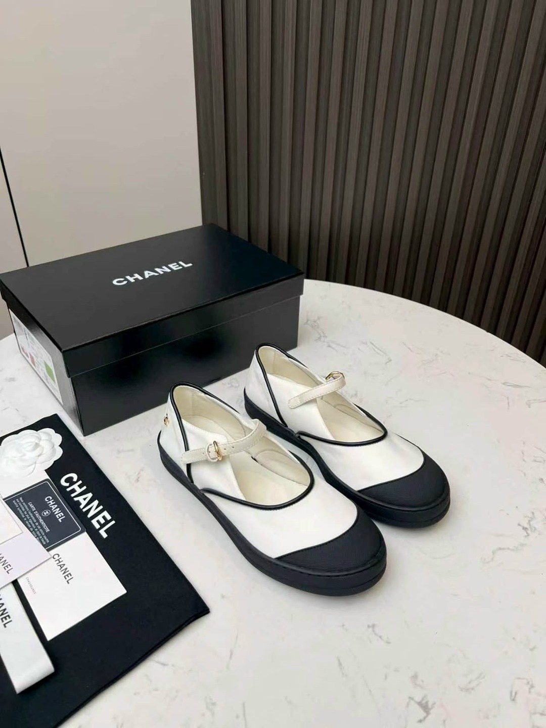 балетки chanel,chanel туфли,туфли шанель,черно бежевые туфли шанель,балетки шанель