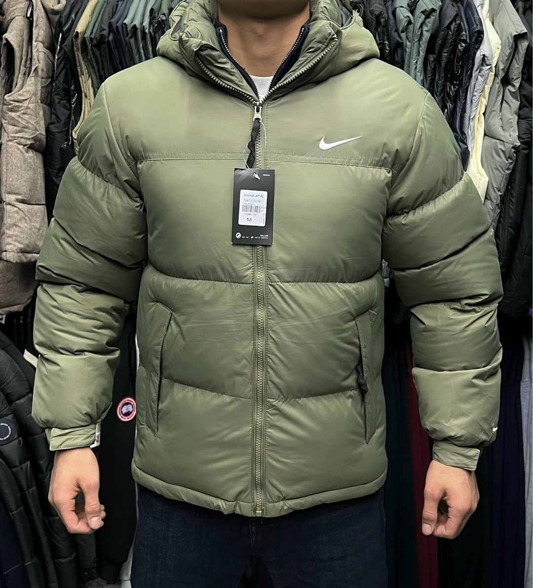 зимняя куртка мужская "nike",куртка зимняя nike,пуховик мужской nike,зимняя куртка,пуховик nike