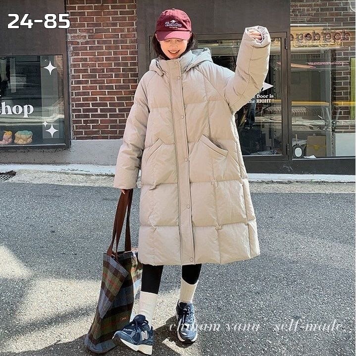 пальто пуховое woah boutique,длинные пуховики,пуховик женский,женское зимнее пуховое пальто,женский удлиненный пуховик