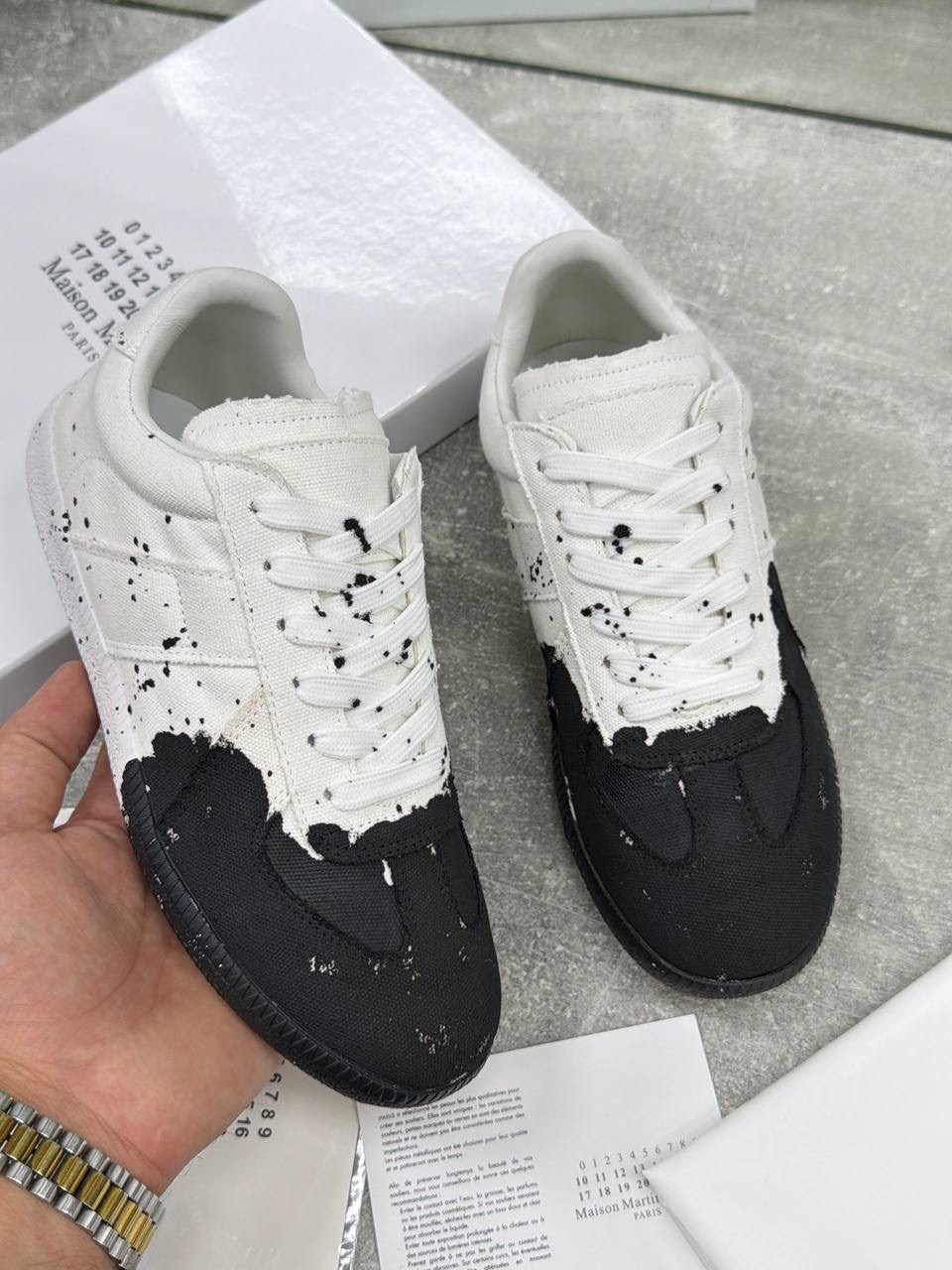 кроссовки maison margiela,кроссовки maison margiela replica,кроссовки replica maison margiela черные,кроссовки maison margiela replica paint splatter,