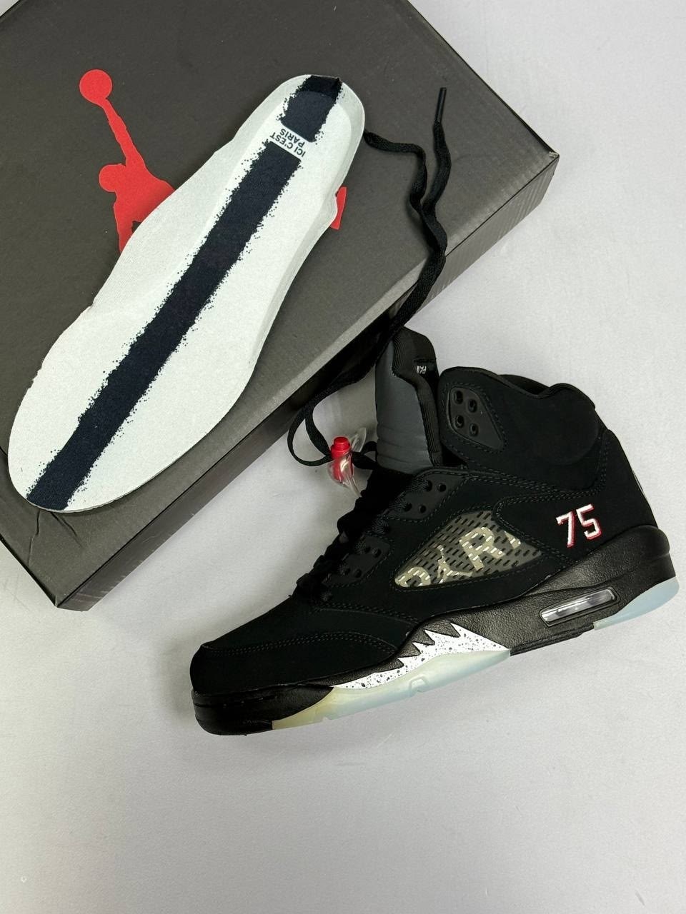 nike air jordan 5 retro,nike air jordan 5,nike air jordan 5 psg,air jordan 5 paris saint germain,кроссовки nike air jordan 5 retro