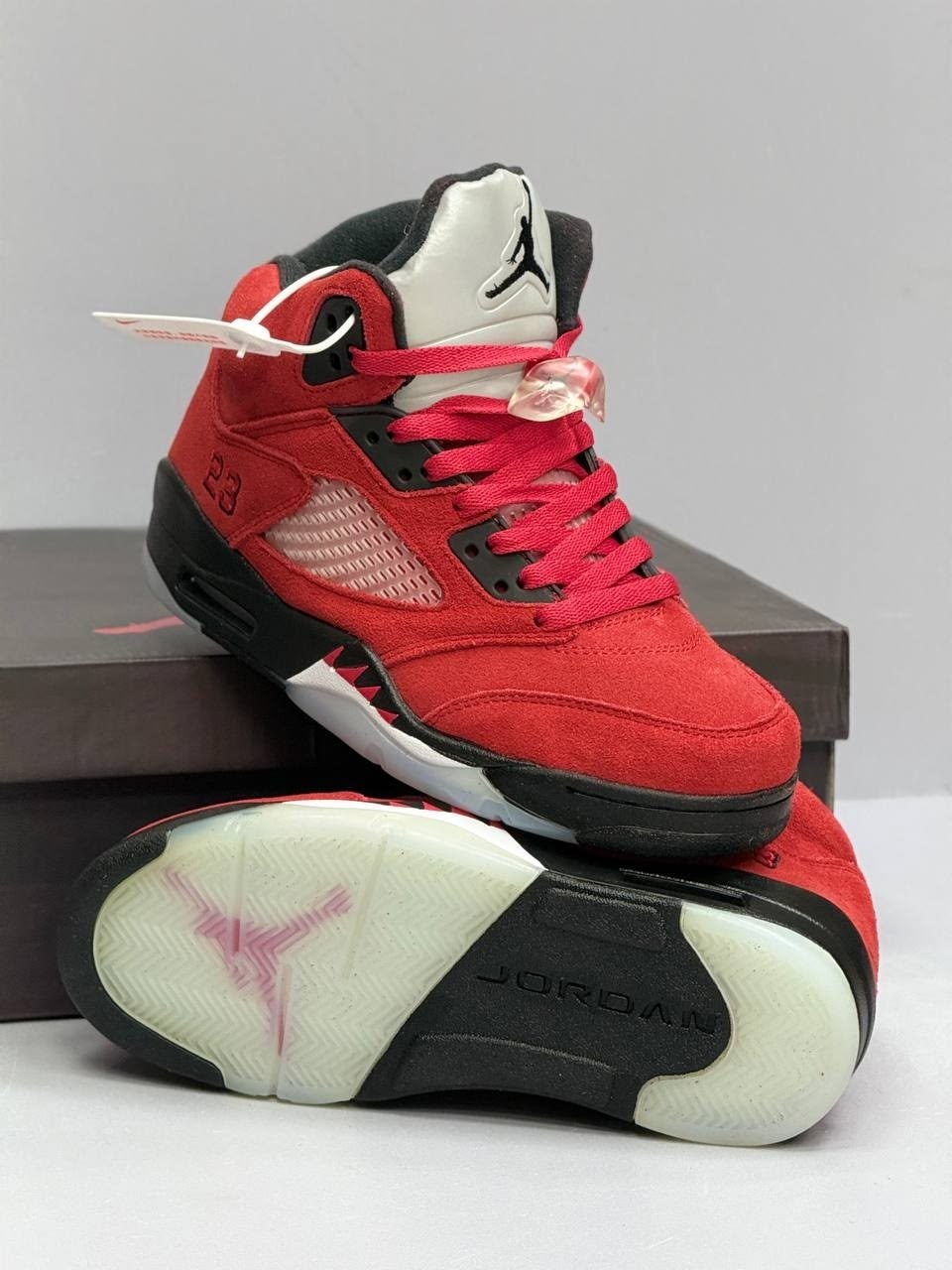 jordan 5 retro raging bull red,nike air jordan 5 retro,nike air jordan 5,кроссовки air jordan 5 retro raging bull red suede,air jordan 5
