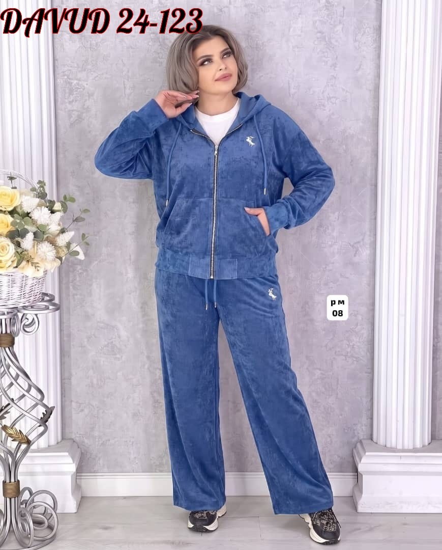 костюм велюровый больших размеров granat fashion,костюм велюр женский,велюровый костюм,костюм спортивный из велюрчика 54,костюм женский велюровый
