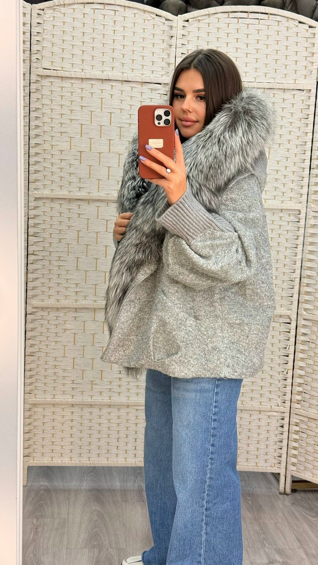 женский пуховик с натуральным мехом max mara premium,зимняя куртка-пальто оверсайз v8oss,меховая куртка,зимняя куртка-пальто оверсайз,женская зимняя куртка