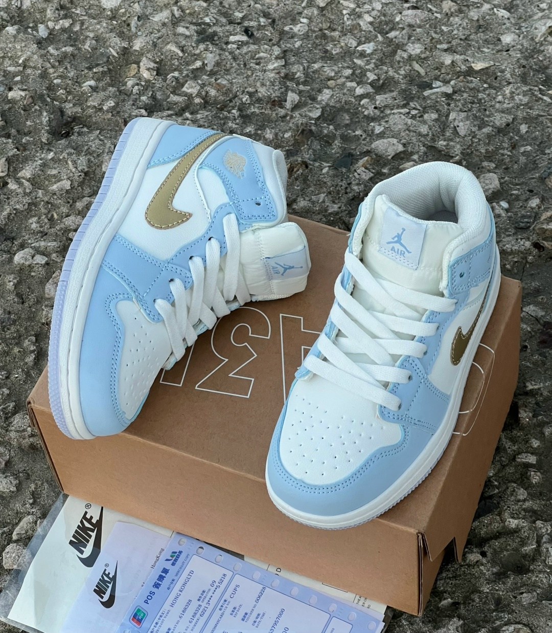 кроссовки,nike air jordan 1 mid,кроссовки высокие,air jordan 1 mid ice blue,кроссовки подростковые