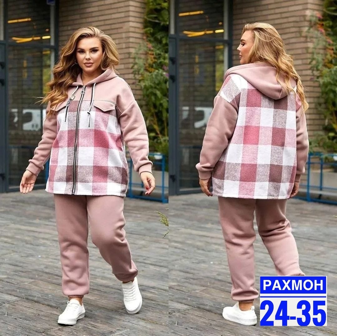 женский спортивный костюм больших размеров,костюм-двойка,женский костюм на флисе,костюм спортивный женский,женский костюм двойка ткань флис с начёсом + кашмир