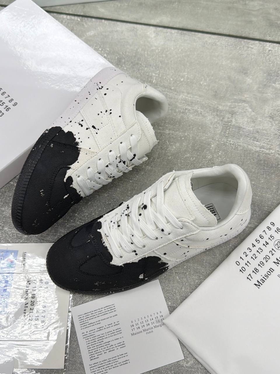 кроссовки maison margiela,кроссовки maison margiela replica,кроссовки replica maison margiela черные,кроссовки maison margiela replica paint splatter,