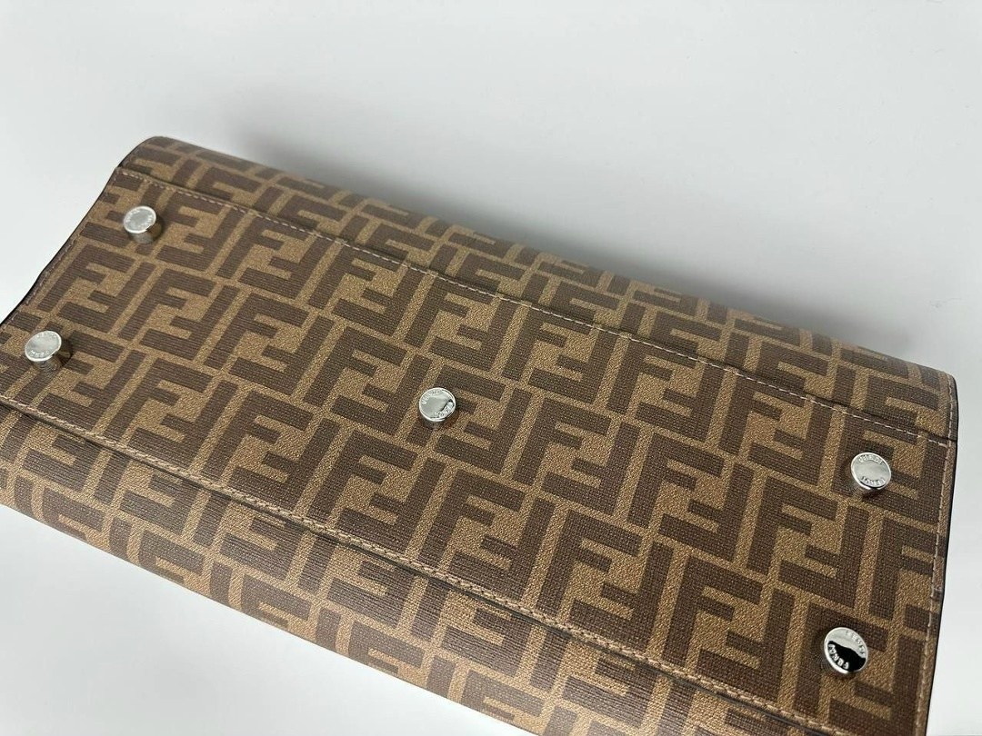 сумка fendi,сумка женская fendi,жаккардовая сумка-тоут с логотипом ff fendi коричневый,сумки фенди,fendi bags