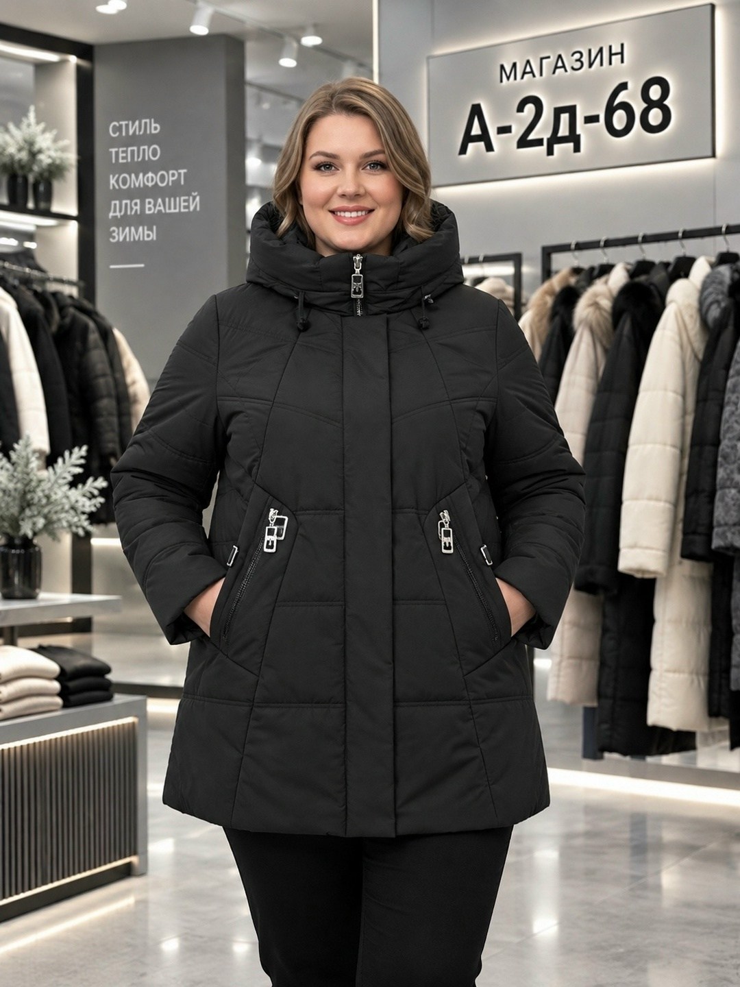 куртка женская зимняя больших размеров h.y store,куртка женская,женская зимняя куртка,демисезонная куртка,куртка женская демисезонная