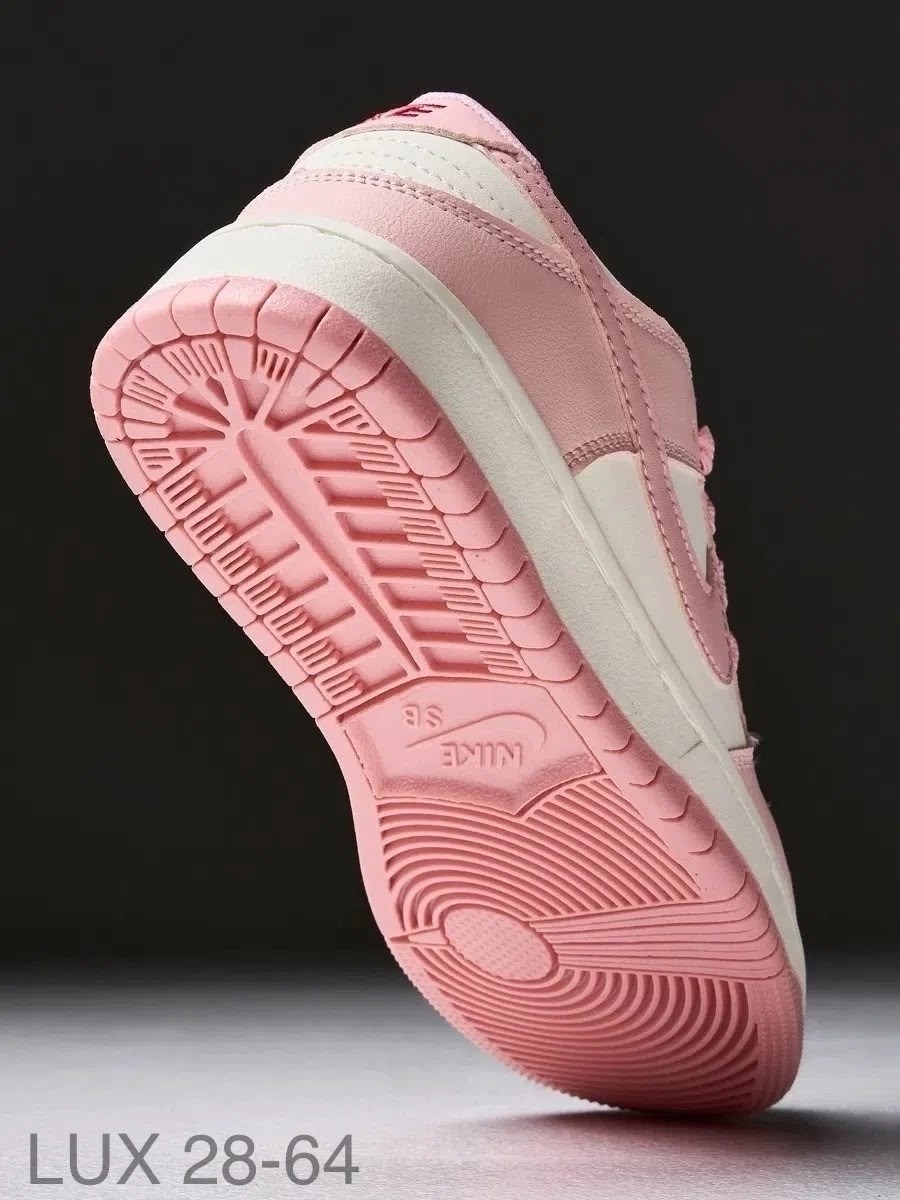 розовый nike,nike dunk low gs 'triple pink',кроссовки,женские кроссовки,кроссовки найк розовые