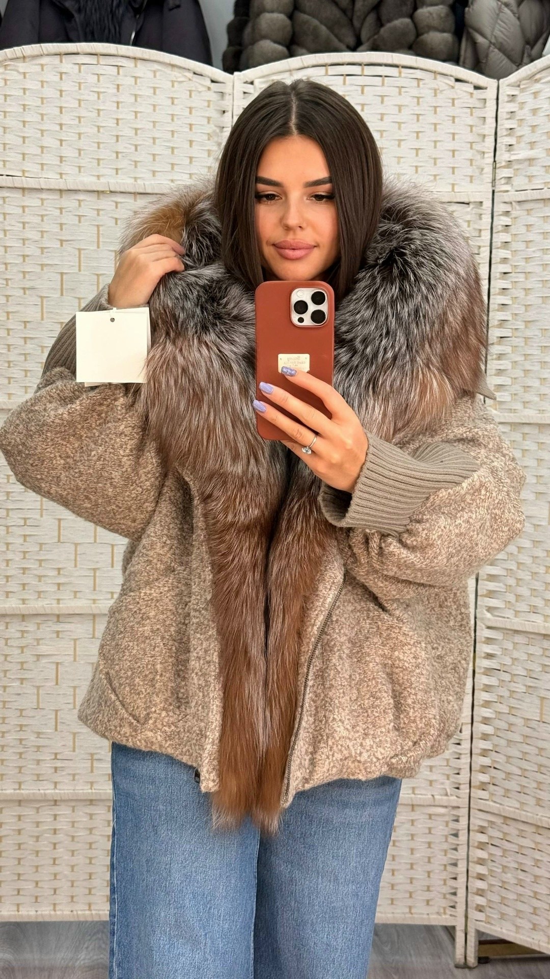 женский пуховик с натуральным мехом max mara premium,зимняя куртка-пальто оверсайз v8oss,меховая куртка,зимняя куртка-пальто оверсайз,женская зимняя куртка