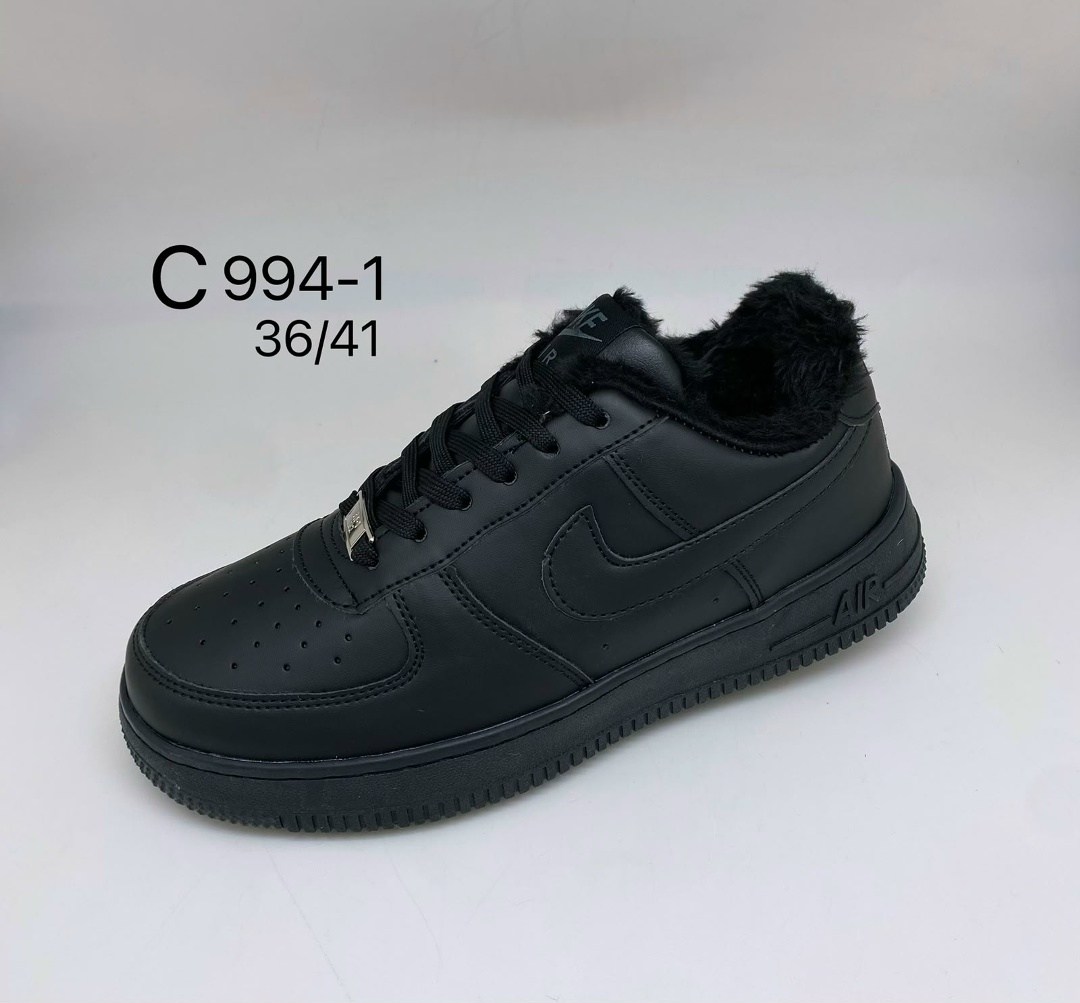 кроссовки зимние nike air force 1,кроссовки nike air force 1 low a100590 all black зимние с мехом,зимние кроссовки nike air force 1 low,кроссовки зимние air force 1 черные nike,кроссовки nike air forc