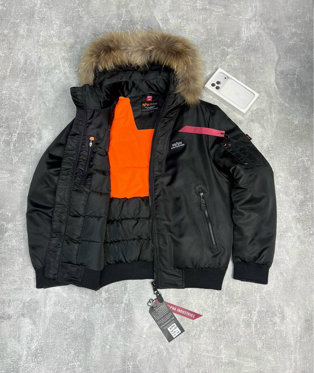 зимняя куртка alpha industries мужчины-куртки бомберы 45p hooded custom черный,зимняя куртка alpha industries,зимняя куртка стандартного кроя alpha industries черный,куртка мужская аляска,мужская зимн