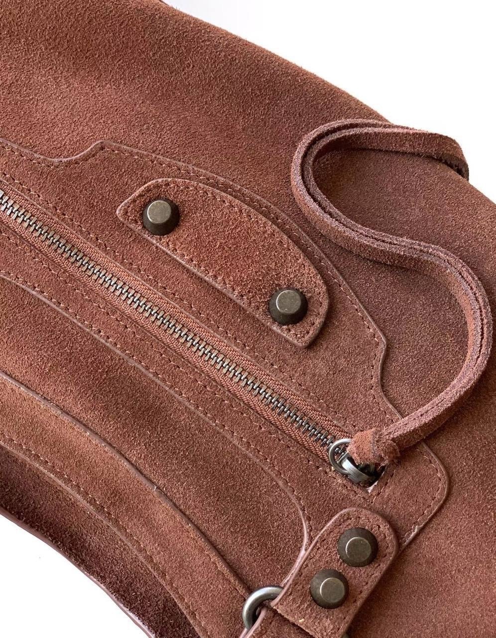 сумка женская balenciaga,сумка balenciaga,замшевая сумка,сумки коричневый,модная сумка