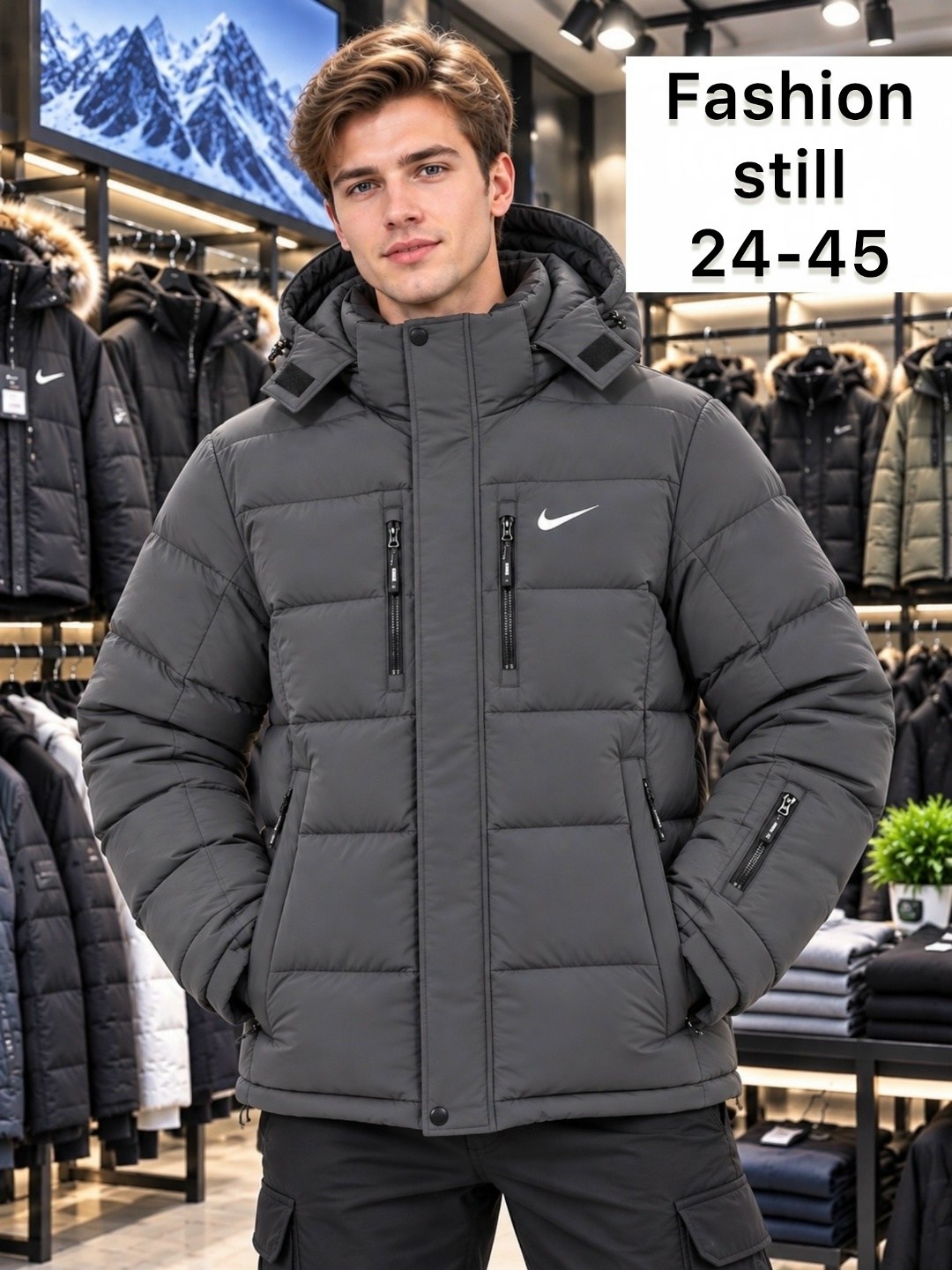 куртка зимняя nike,куртка мужская nike,куртка парка nike мужская удлиненная зимняя,мужская зимняя куртка,куртка зимняя найк