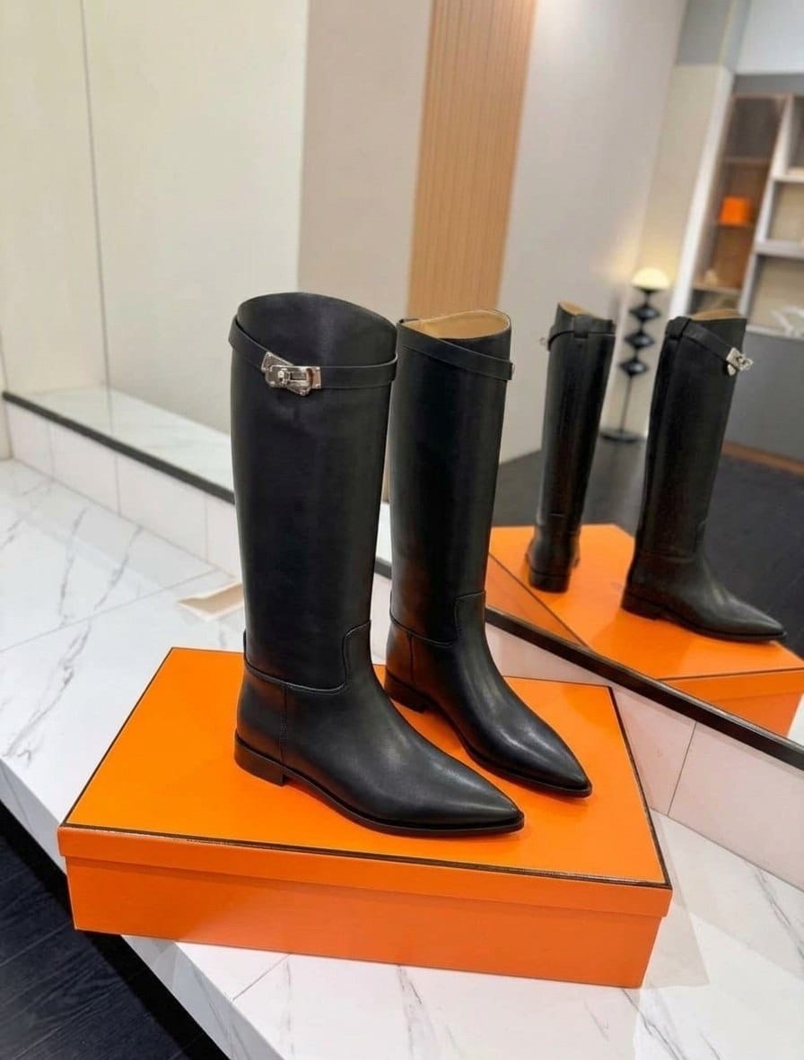 сапоги hermes,женские сапоги,кожаные сапоги,коричневые сапоги,женские кожаные сапоги