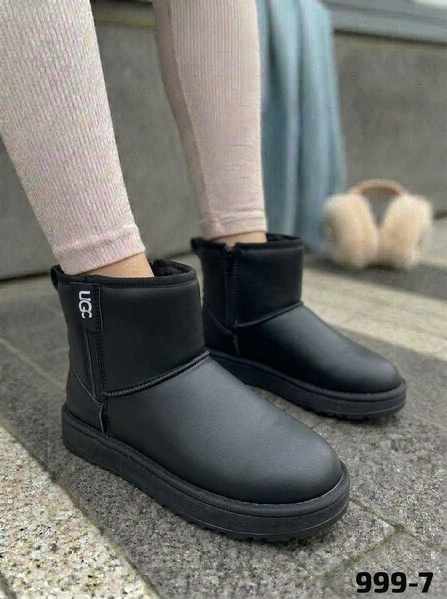,угги ugg classic mini,угги,угги женские,ugg mens classic mini black metallic