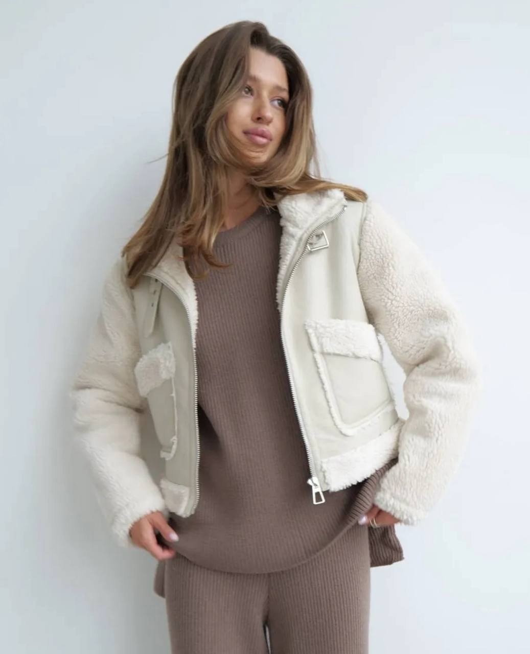 дубленка авиатор женская зима 2025 monywear,дубленка тедди оверсайз,дубленка женская,стильная дубленка,дубленка авиатор женская