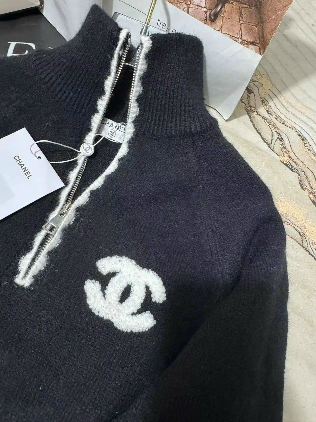 свитер шанель женский,одежда шанель,в стиле шанель,джемпер chanel,женская кофта