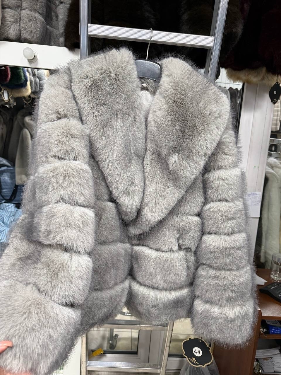 шуба из песца,шуба песец,шуба женская из песца,шуба песец под соболь,меховая шубка из финского песца модель "анастасия"