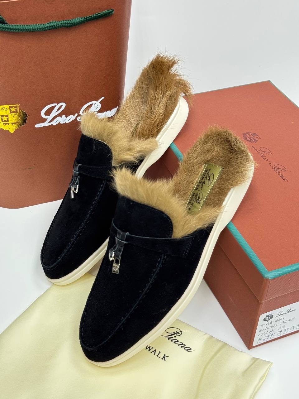 лоферы женские loro piana,лоферы loro piana,,мюли женские,мюли с мехом