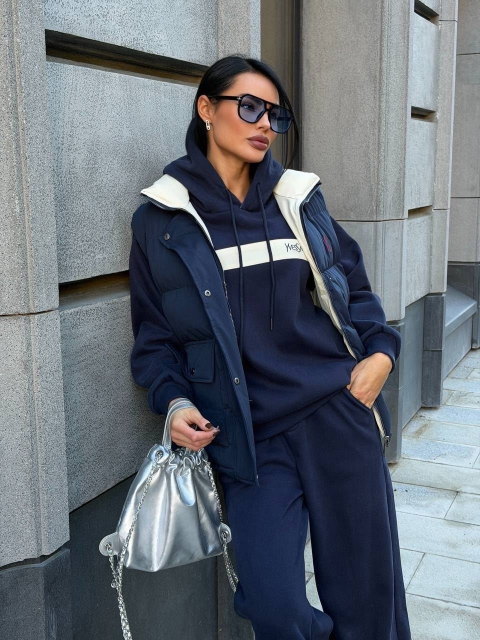 miu miu женский чёрный костюм тройка,костюм тройка женский,костюм тройка,костюм женский теплый,костюм спортивный