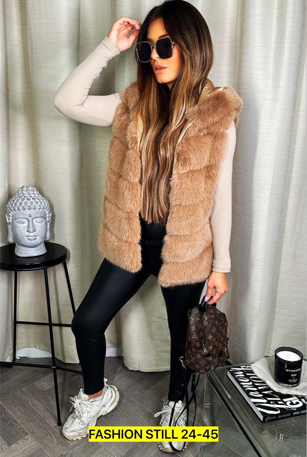 шуба/жилет из искусственного меха с капюшоном lucky fashion,шуба/жилет из искусственного меха с капюшоном lucky fashion 243097658,меховая жилет,детские меховые жилеты,жилет детский меховой