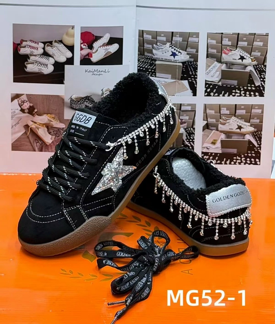 кеды зимние женские golden goose модель 618592,,кеды зимние с натуральным мехом golden goose premium shoes,кеды голден гус женские,кеды с мехом