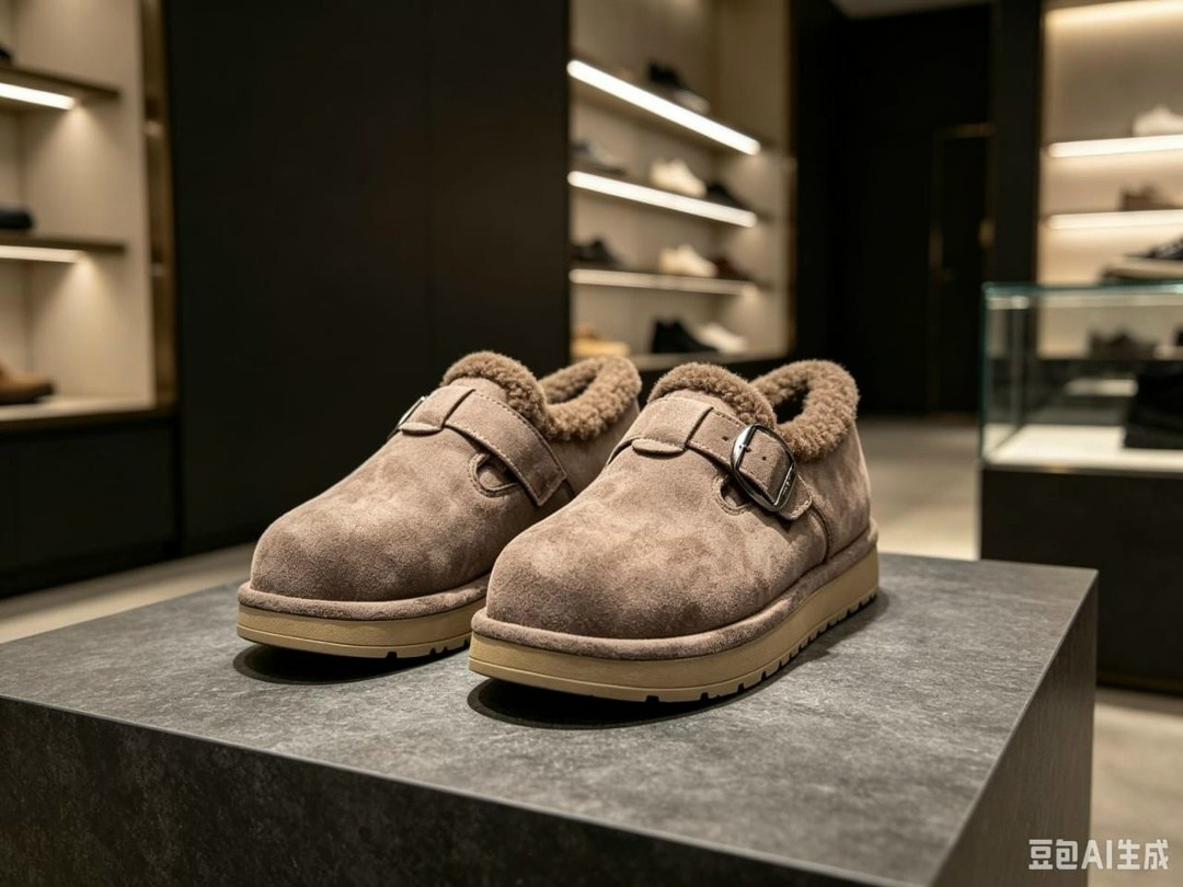 ,угги ugg,угги мужские,угги женский ugg черный замша натуральная зима пряжка,женские угги