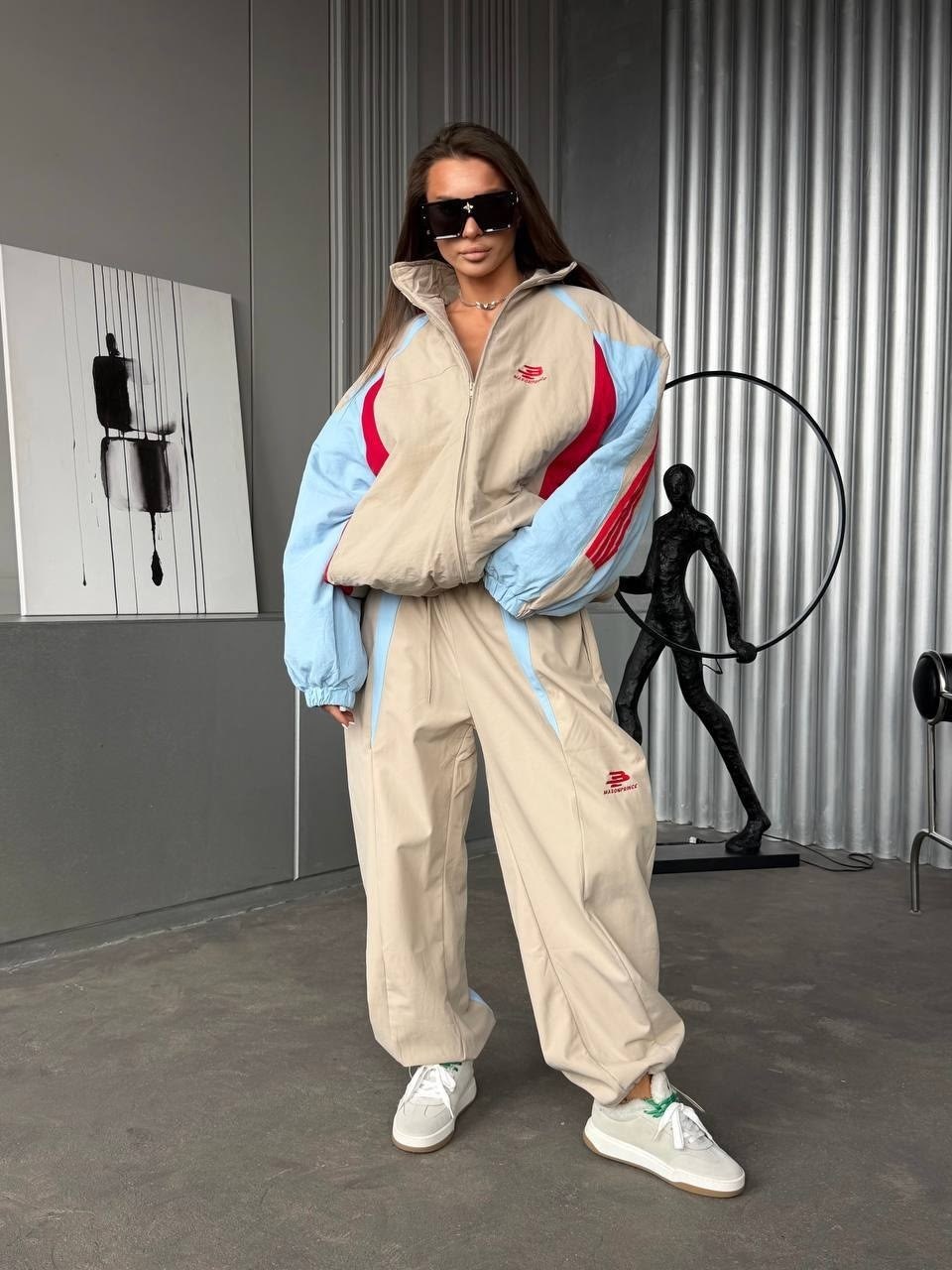 костюм спортивный yaasbae,женские спортивные костюмы,спортивный костюм,костюм для женщин,костюм спортивный adidas стиль 90-х женский