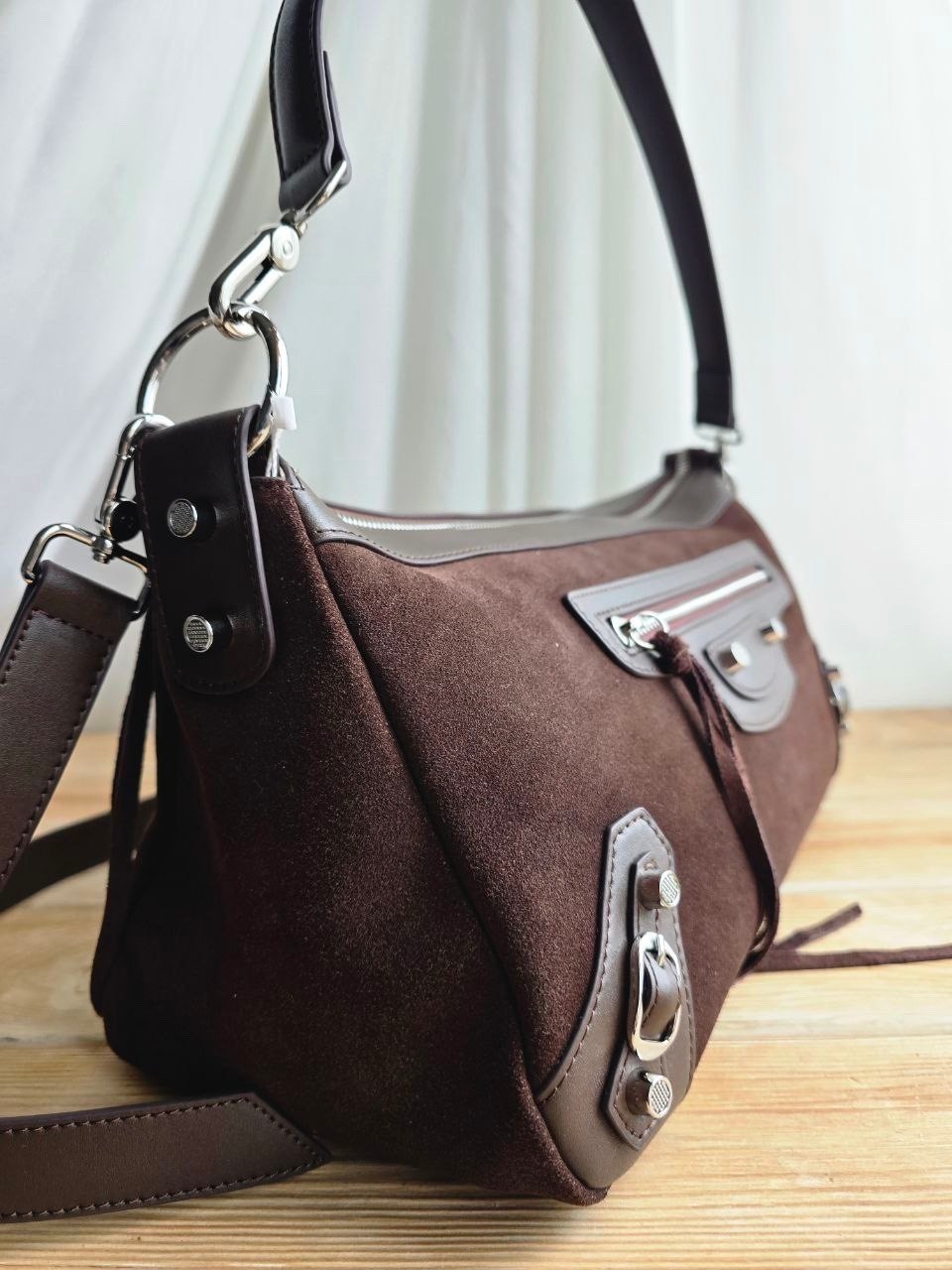 сумка женская balenciaga,сумка balenciaga,сумки женские брендовые,замшевая сумка,сумки коричневый