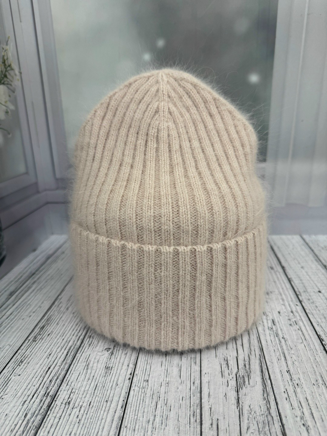 шапка,шапка бини,женская шапка,шапка bering hat белая коллекция,вязаная шапка