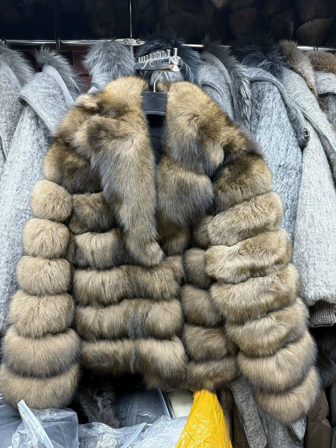 шуба из песца,шуба из песца под соболь,шуба песец под соболь,песец шуба,шуба из меха финского песца