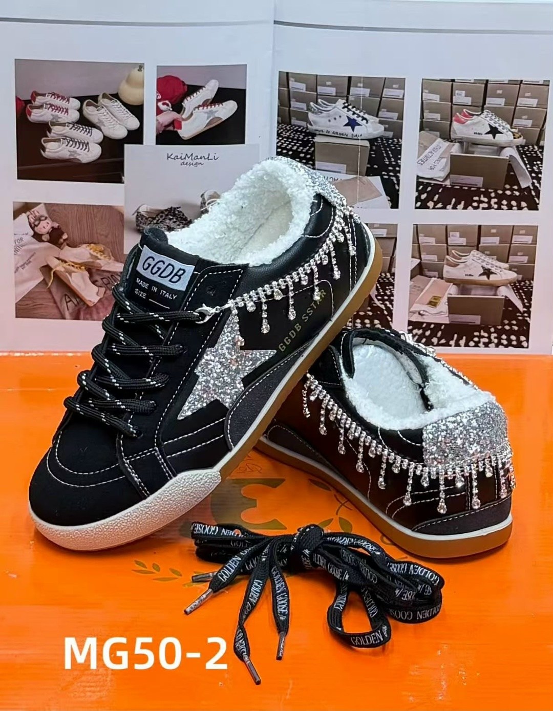 кеды зимние женские golden goose модель 618592,,кеды зимние с натуральным мехом golden goose premium shoes,кеды голден гус женские,кеды с мехом