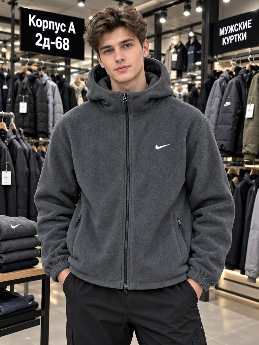 толстовка мужская nike sportswear club fleece черный,мужская кофта,толстовка мужская,толстовка nike,толстовки для мужчин
