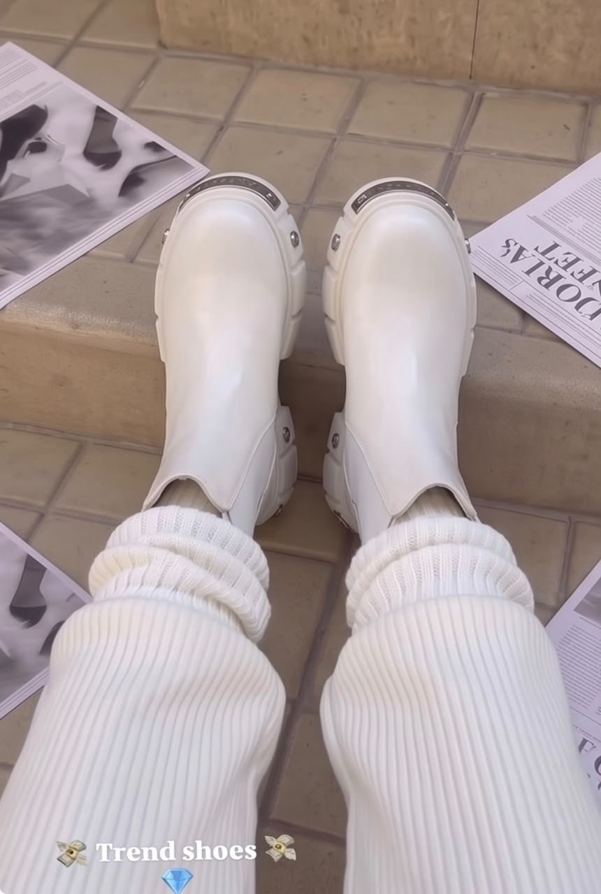 ,ботинки женские,ботинки balenciaga,модные ботинки,ботинки женские белые