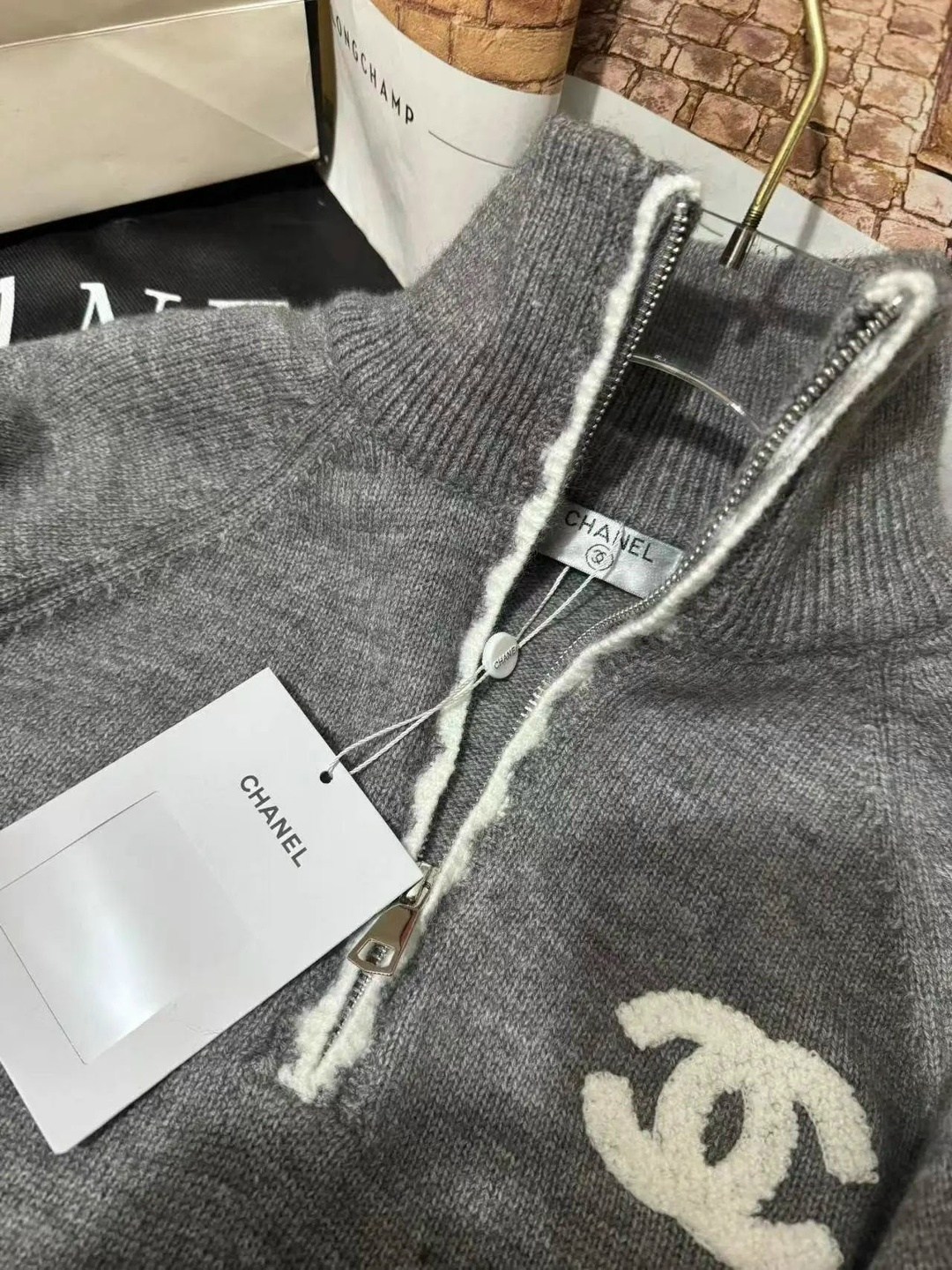 свитер шанель женский,одежда шанель,в стиле шанель,джемпер chanel,женская кофта