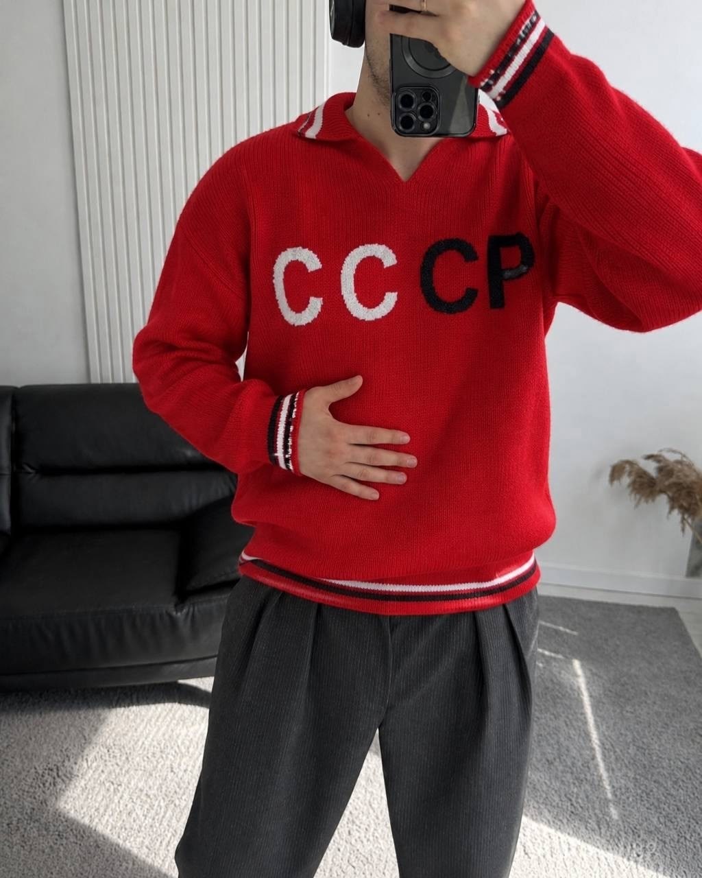 оверсайз кофта с надписью ссср bux,свитер ссср,свитер с надписью ссср,кофта ссср,кофта женский