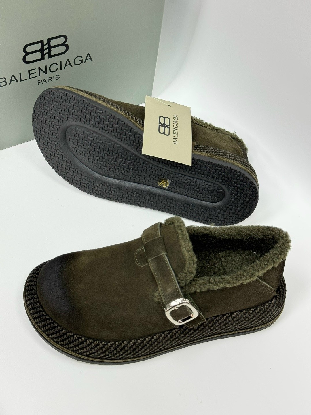 ,сабо birkenstock,женская ,теплая ,зимняя