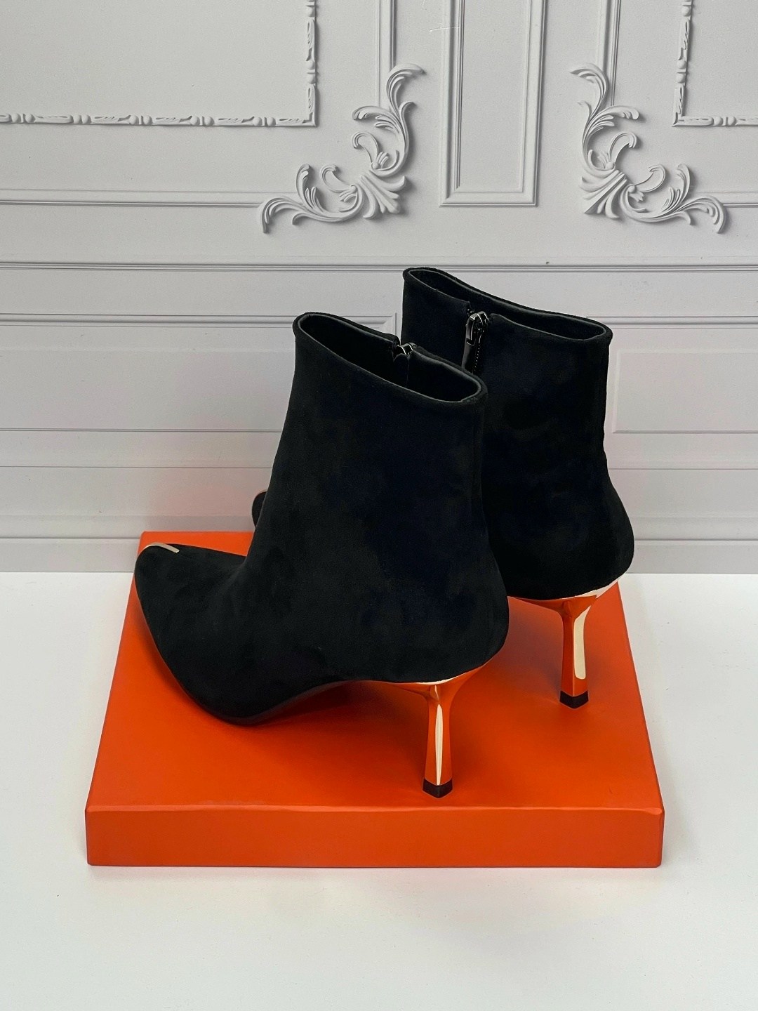 женские ботильоны,,женская ,ботильоны,замшевые ботильоны