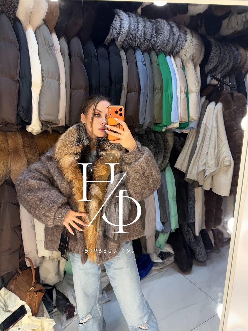 женский пуховик с натуральным мехом max mara premium,зимняя куртка-пальто оверсайз v8oss,зимняя куртка-пальто оверсайз,меховая куртка,полушубок из эко ламы