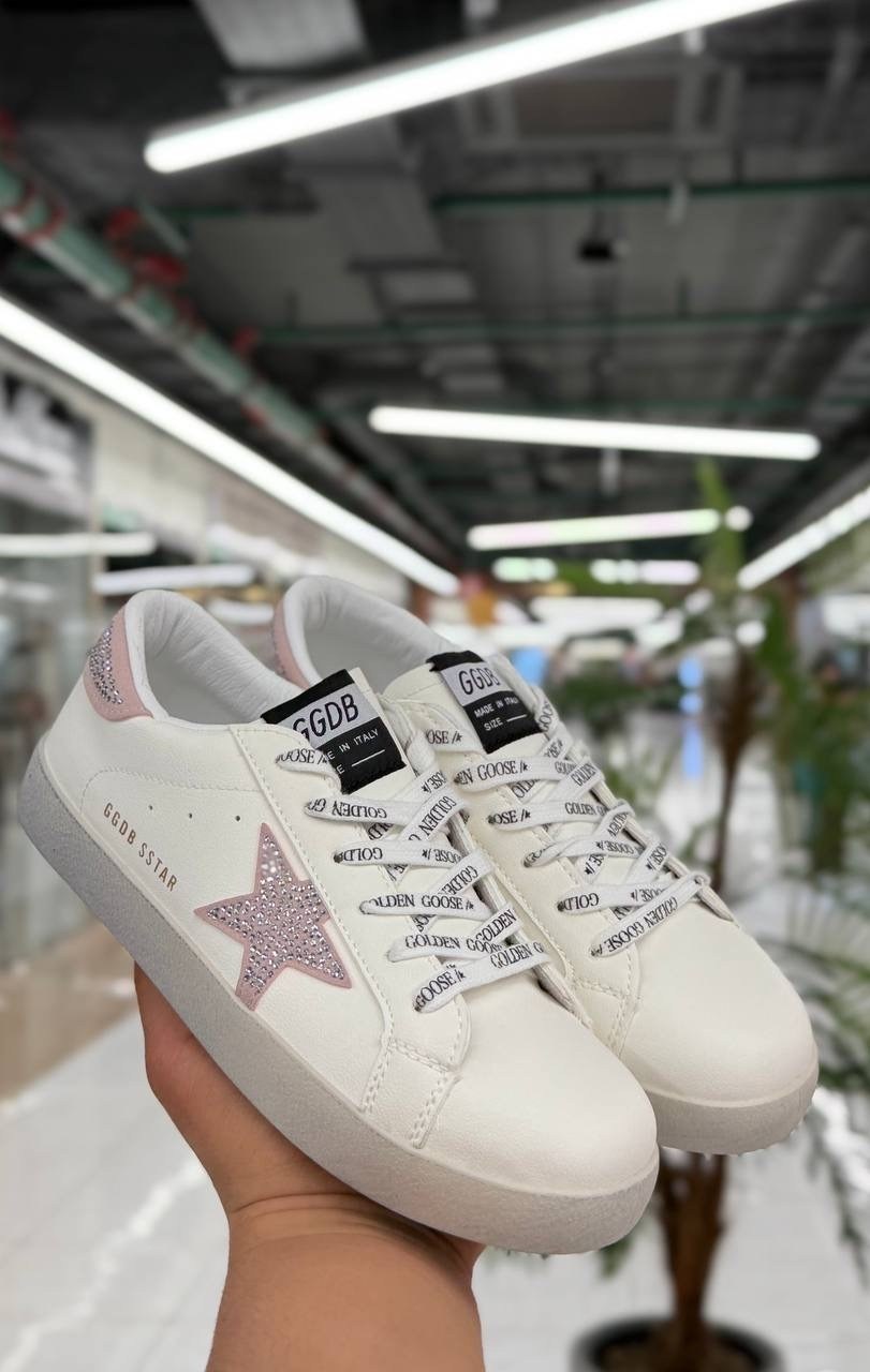 golden goose super star,golden goose кеды,кроссовки golden goose,golden goose superstar,кроссовки golden goose wmns hi star white antique pink glitter