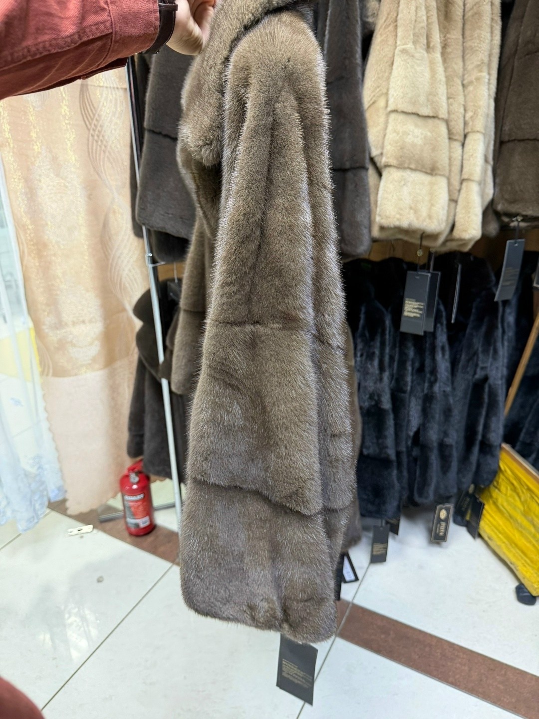 шуба норковая,шуба из норки,премиальный полушубок из норки saga furs,шуба,шуба норка