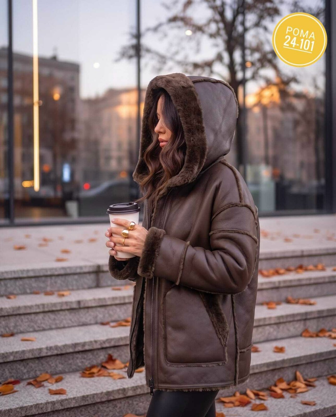 дубленка,дубленка искусственная mggm style,дубленка короткая,серая дубленка,двухсторонняя дубленка
