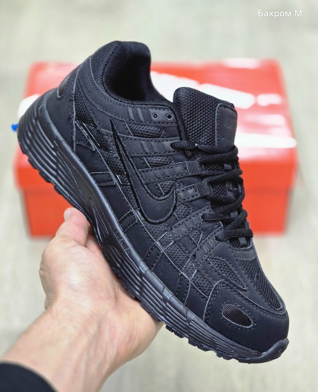 кроссовки nike p-6000,кроссовки p-6000 black white черный,nike p-6000 premium triple black,мужские кроссовки nike,nike p-6000 кроссовки мужчины black