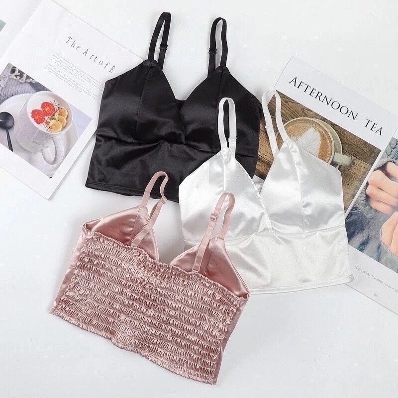 топ атласный на тонких бретелях,топ атласный cha wear,атласный топ,топ атласный женский,топ атласный topchicks