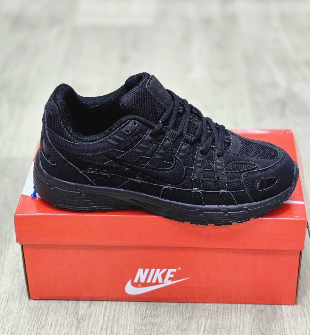 кроссовки nike p-6000,кроссовки p-6000 black white черный,nike p-6000 premium triple black,мужские кроссовки nike,nike p-6000 кроссовки мужчины black
