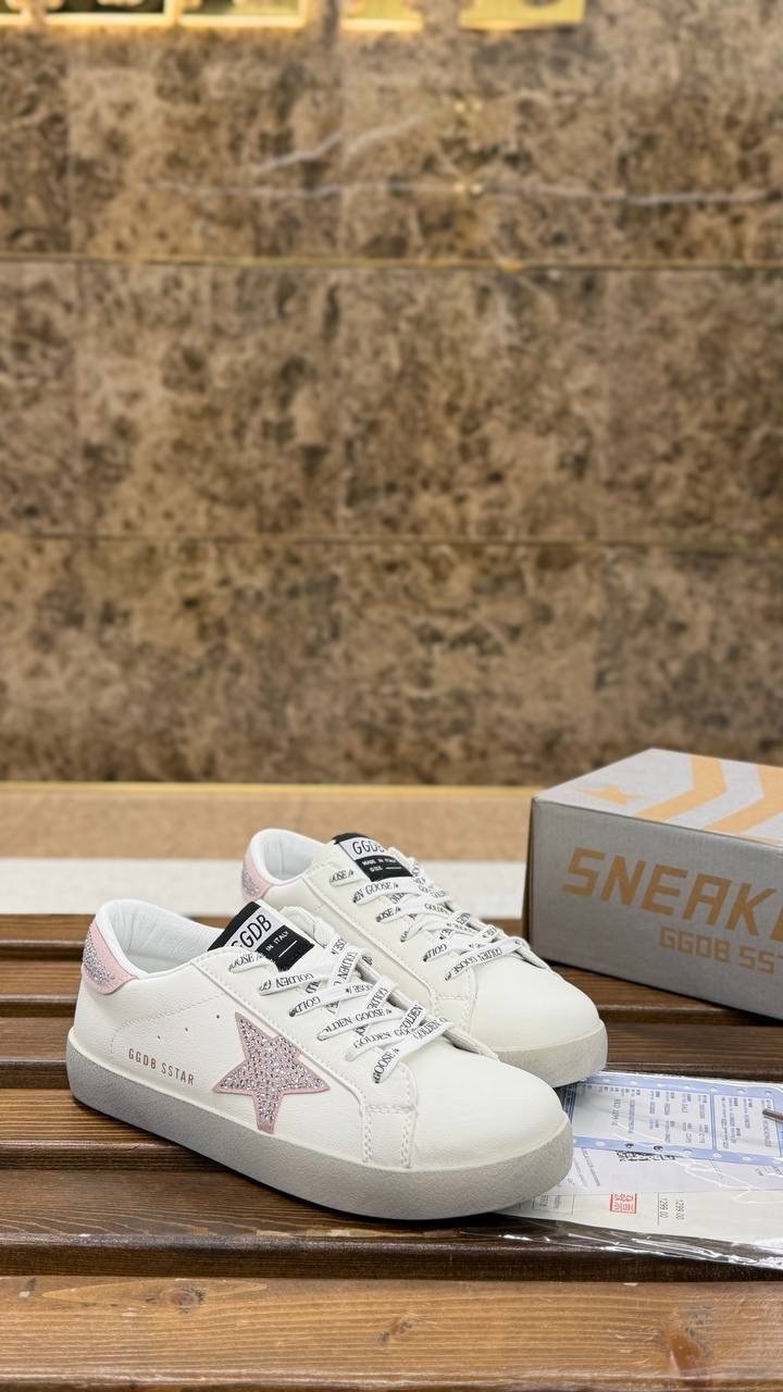 golden goose super star,golden goose кеды,кроссовки golden goose,golden goose superstar,кроссовки golden goose wmns hi star white antique pink glitter