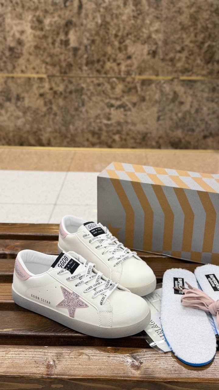 golden goose super star,golden goose кеды,кроссовки golden goose,golden goose superstar,кроссовки golden goose wmns hi star white antique pink glitter