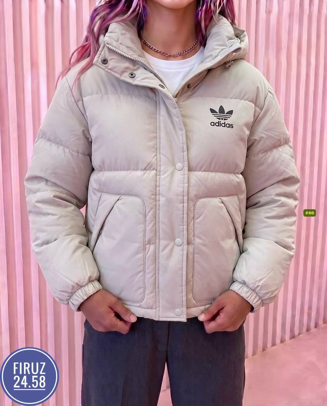пуховик женский adidas,куртка модная,женская куртка,демисезонная куртка,пуховик adidas